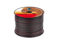 Cabletech 0,5-milimetrski zvočniški kabel črne barve