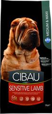Farmina MO SP CIBAU dog adult medium &amp; maxi, sensitive lamb 12 kg granul za pse