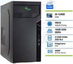 PCplus School namizni računalnik, i5-12400, 16GB, SSD512GB, W11P EDU (144721)