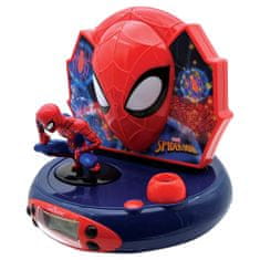 Lexibook 3D budilka s projektorjem Spider-Man