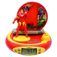 Lexibook 3D budilka s projektorjem Maščevalci Iron Man