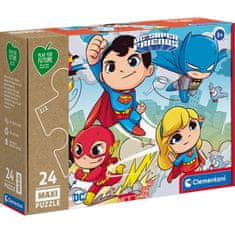 Clementoni DC Comics Super Heros Maxi puzzle 24 kosov