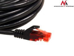 Maclean maclean kabel, patchcord utp, vtič, cat6, 10m, črn, mctv-738