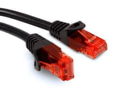 Maclean maclean kabel, patchcord utp, vtič, cat6, 10m, črn, mctv-738