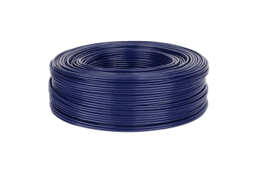 LP kabel 2 x rca-4mm modri