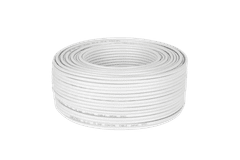 shumee 3c 2v koaksialni kabel bele barve