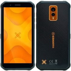 myPhone myPhone Hammer Energy X mobilni telefon - črna/oranžna