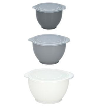 Alpina Posoda za stepanje Alpina ED-217978 Posoda za stepanje s pokrovi komplet 3