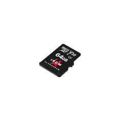 GoodRam pomnilniška kartica microsd 64 gb uhs-i u3 goodram z adapterjem