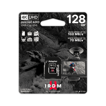 shumee Pomnilniška kartica Goodram 128GB V30 UHS-I microSD