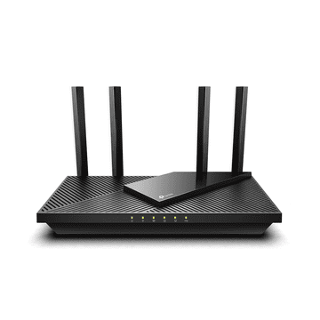 slomart TP-Link Archer AX3000 dvopasovni gigabitni WiFi 6 usmerjevalnik, črn