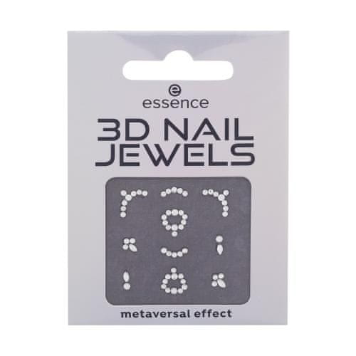 Essence 3D Nail Jewels 02 Mirror Universe samolepilni kamenčki za nohte 1 pakiranje