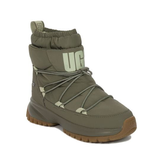 Ugg Australia Snežni škornji olivna Yose Puffer Mid BTOL