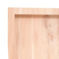 shumee Kopalniški pult 80x40x(2-6) cm neobdelan trden les