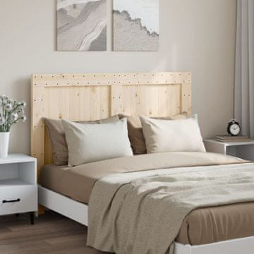 Vidaxl vidaXL Vzglavje postelje 140x104 cm masivni borov les