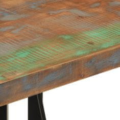Vidaxl Barska miza 55x55x107 cm trden akacijev les in železo