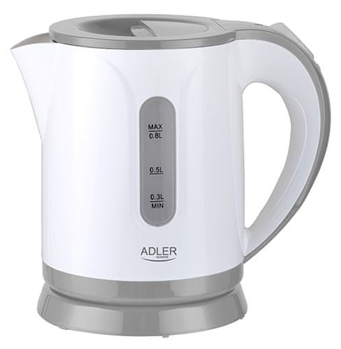 Adler ad1371g plastični kotliček 0,8 l
