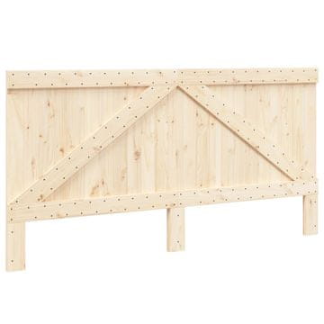 Vidaxl Vzglavje 200x104 cm trdna borovina
