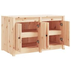 Vidaxl Zunanja kuhinjska omarica 106x55x64 cm trdna borovina