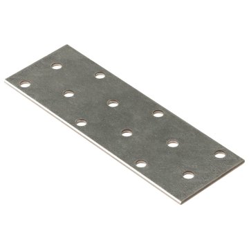 Vidaxl Perforirane plošče 60 kosov 2 mm 120x40 mm pocinkano jeklo