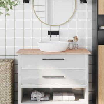 Vidaxl vidaXL Kopalniški pult 100x50x1,5 cm masiven bukov les