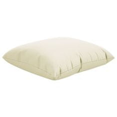 Vidaxl Blazine za kavč 4 kosi krem 50x50 cm blago