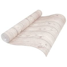 Vidaxl Tapeta 3D vzorci lesa siva 10x0,53 m netkana