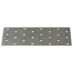Vidaxl Perforirane plošče 40 kosov 2 mm 160x60 mm pocinkano jeklo