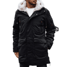 Dstreet Moška zimska jakna ORAS črna tx4594 M