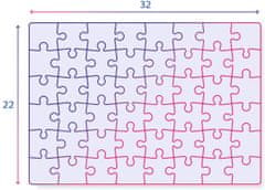 Clementoni Jungle Friends puzzle 3x48 kosov