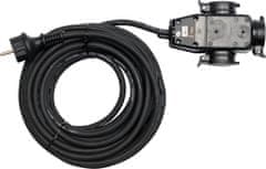 YATO Podaljševalni kabel YT-81162 20 m, 3 vtičnice