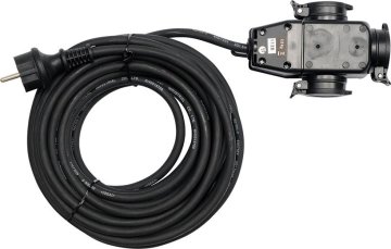 YATO Podaljševalni kabel YT-81162 20 m, 3 vtičnice
