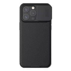 Nillkin ovitek CamShield Pro za iPhone 15 Pro Max (črn)