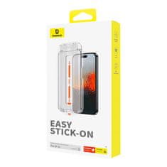 BASEUS 0,3 mm Sapphire kaljeno steklo za iPhone 15