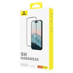 BASEUS 0,3 mm Diamond kaljeno steklo za iPhone 15Pro