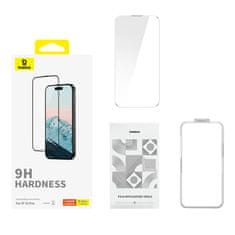 BASEUS 0,3 mm Diamond kaljeno steklo za iPhone 15Pro