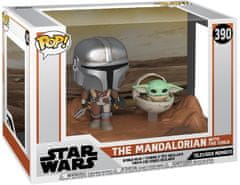 Funko POP! Star Wars Mandalorian - The Mandalorian With The Child figurica (#390)