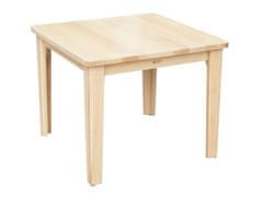 Classic world Otroška lesena miza iz bukovega lesa