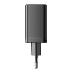 Joyroom JR-TCF09 polnilnik 2x USB-C 40W, črna