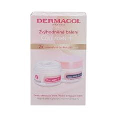 Dermacol Collagen+ Set dnevna krema Collagen+ Rejuvenating SPF10 50 ml + nočna krema Collagen+ Rejuvenating 50 ml za ženske