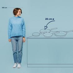 Kela Ponev Vitana iz litega aluminija sive barve 28 x 6 cm KL-10085