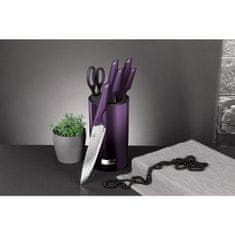 Berlingerhaus Komplet nožev v stojalu 7 kosov Purple Eclipse Collection