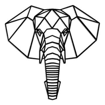 Wallity Dekorativni leseni stenski pripomoček