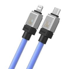 BASEUS USB-C na Lightning CoolPlay Series 20W kabel za hitro polnjenje 2m (vijolična)