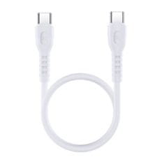 REMAX Kabel USB-C na USB-C Ledy, RC-022, 65W, (bela)
