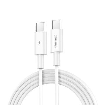 REMAX kabel usb-c za usb-c remax marlik, 1m, 100w (bela)