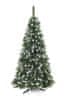 Božično drevo Pine 180 cm Kristalno srebro