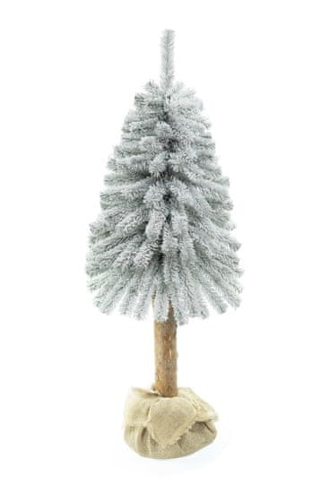 Aga Božično drevo Aga 120 cm z zasneženim deblom