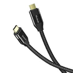 Mcdodo Kabel USB-C na USB-C 3.1 Gen 2 CA-7131, 4K 30Hz, 2 m (črn)