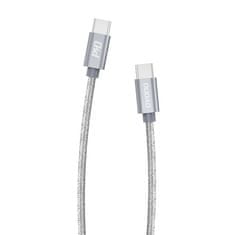 Kabel USB-C na USB-C L5ProC PD 45W, 1m (siv)